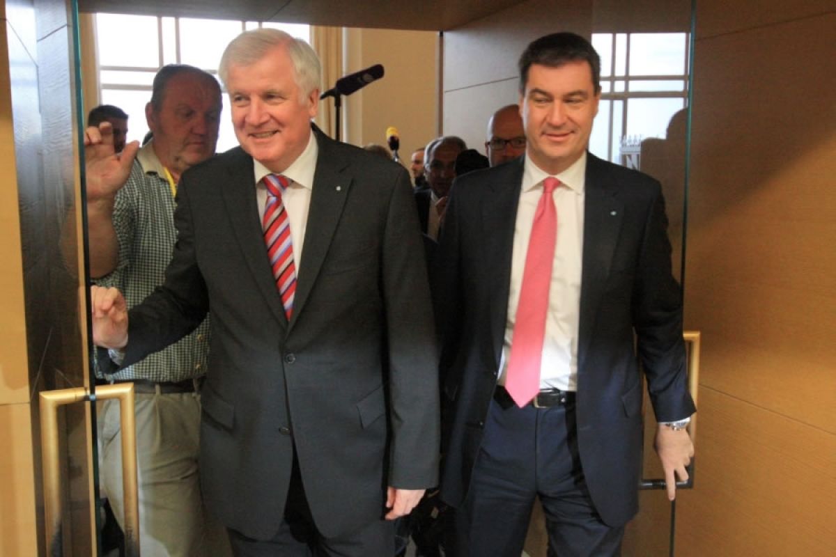 Horst Seehofer (CSU-Chef) und Markus Söder (CSU)
