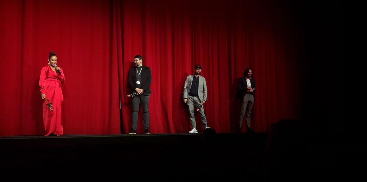 Film-Crew bei der Premiere des Films "El reino de dios" - Berlinale 2022