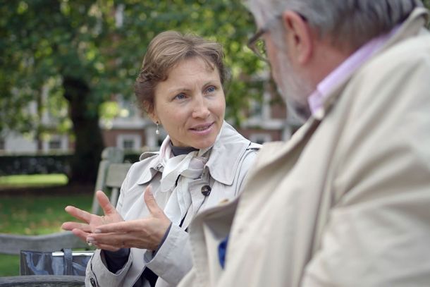 Marina Litwinenko, die Witwe des ermordeten russischen Ex-Agenten