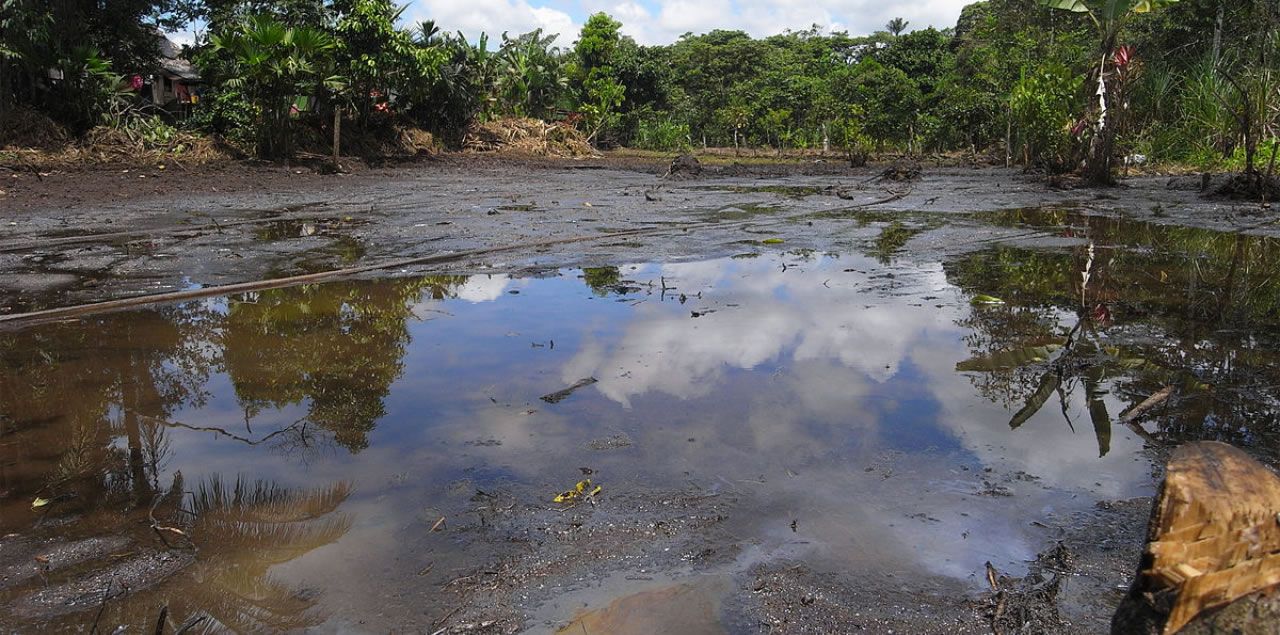 Ölverschmutzung in Ecuador