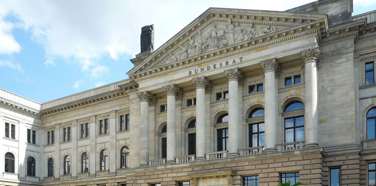 Das Gebäude des Deutschen Bundesrats in Berlin-Mitte, Leipziger Straße