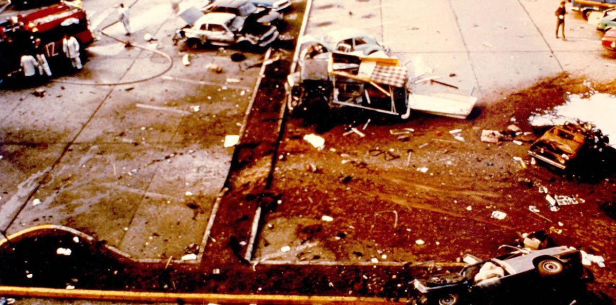 1981 verübte die RAF einen Bombenanschlag auf das Hauptquartier der US-Luftstreitkräfte in Europa in Ramstein