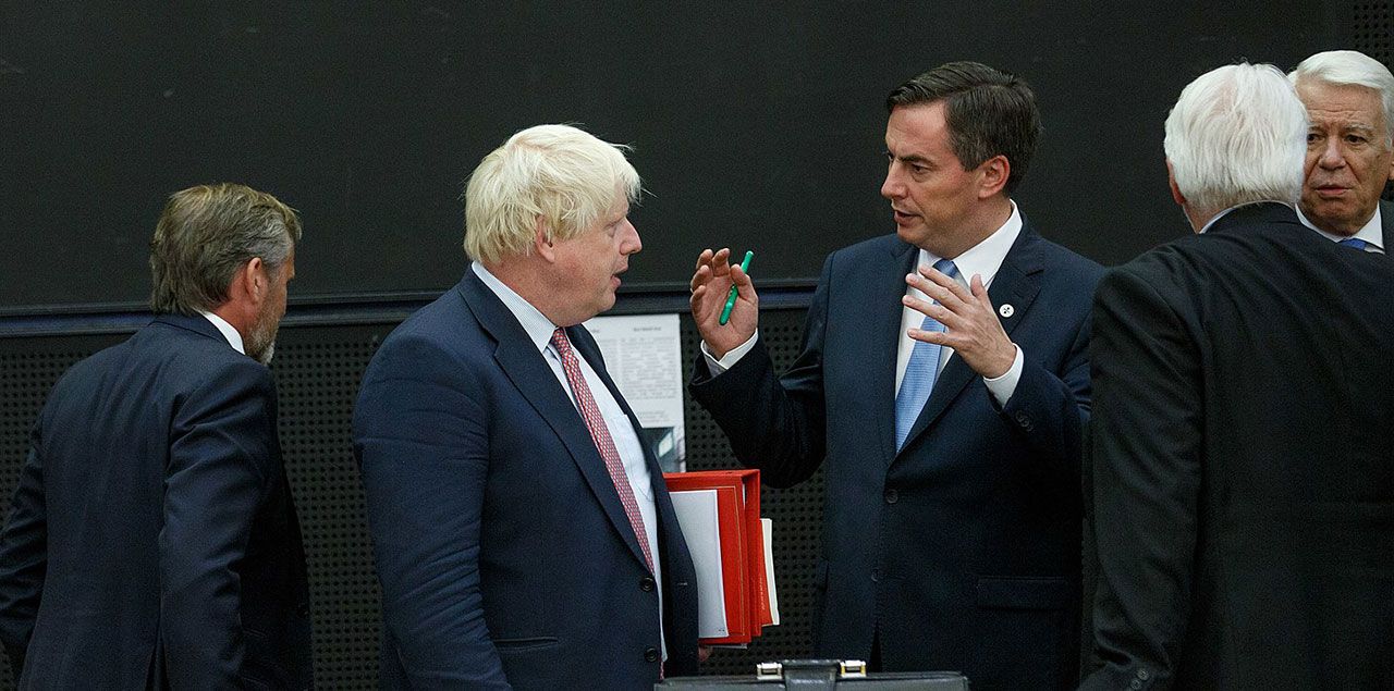 Boris Johnson (links) und David McAllister