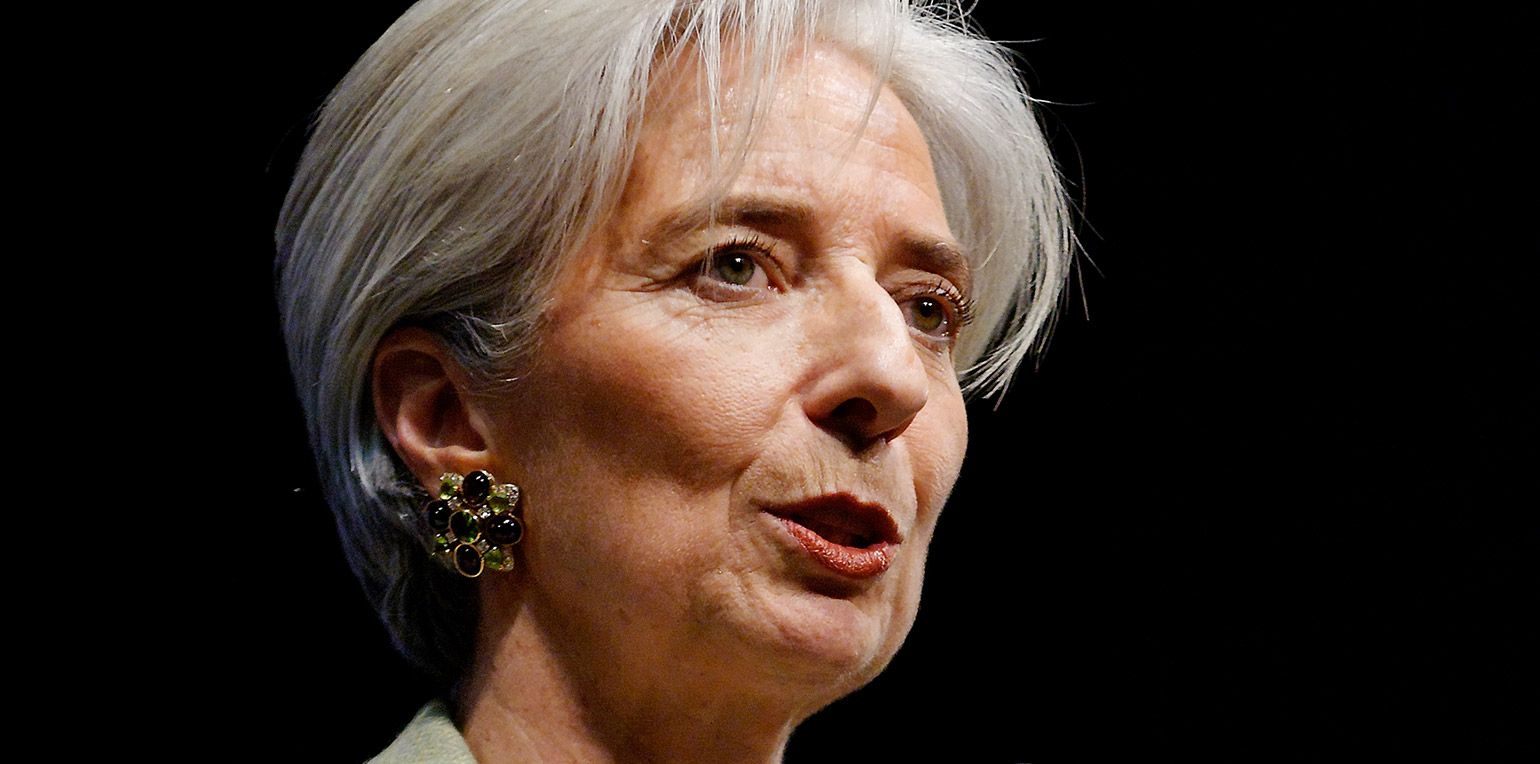 Christine Lagarde: "Außergewöhnliche Zeiten erfordern außergewöhnliches Handeln."