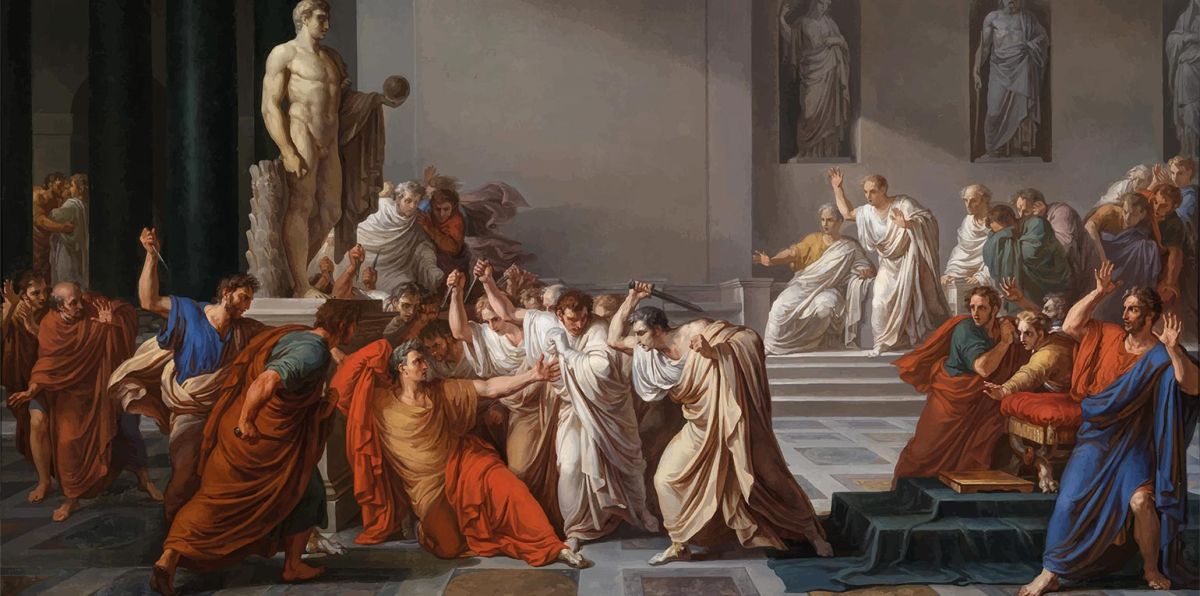 Auf den Theaterbühnen ist der Tyrannenmord - vor allem bei Shakespeare und Schiller - weitaus häufiger zu erleben als in der Realität. Der Cäsarenmord ist das bekannteste Beispiel aus der Antike, in der Griechen und Römer zwischen dem legitimen und dem illegitimen Tyrannen unterschieden.