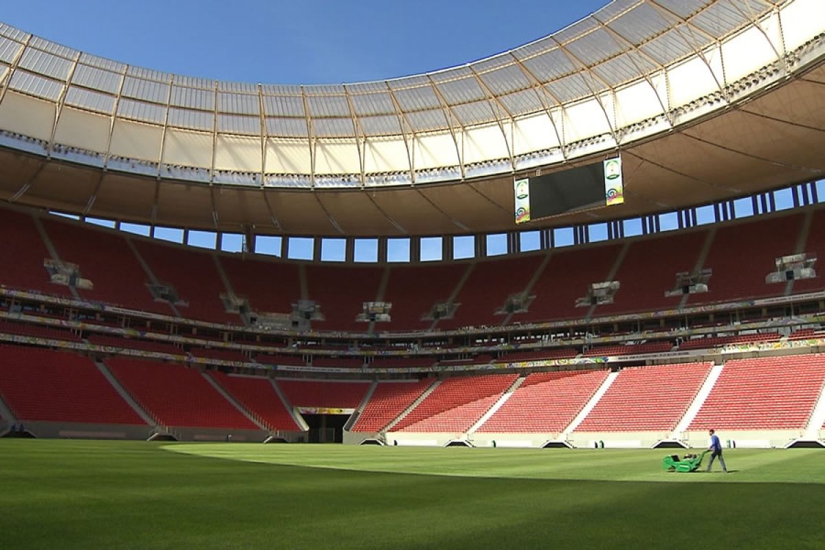 Das WM-Stadion von Brasilia steht heute leer