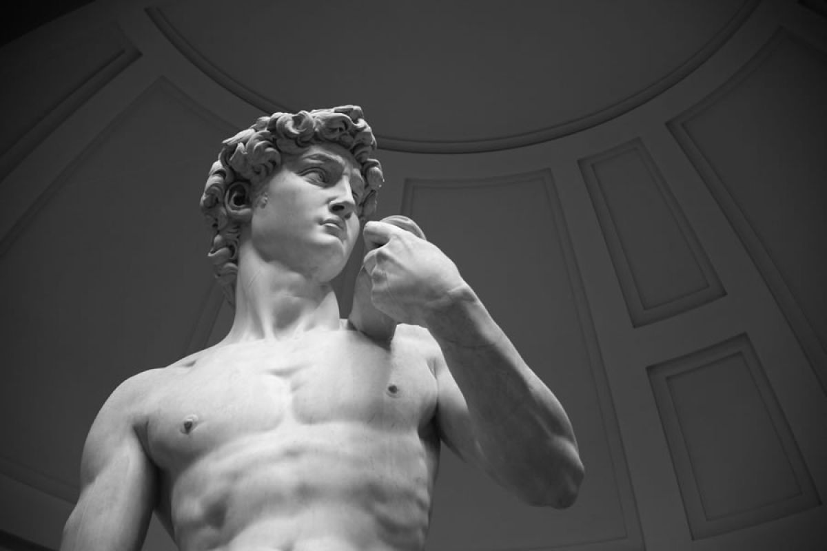 Michaelangelo's David, Accademia Gallery, Florence, Italy