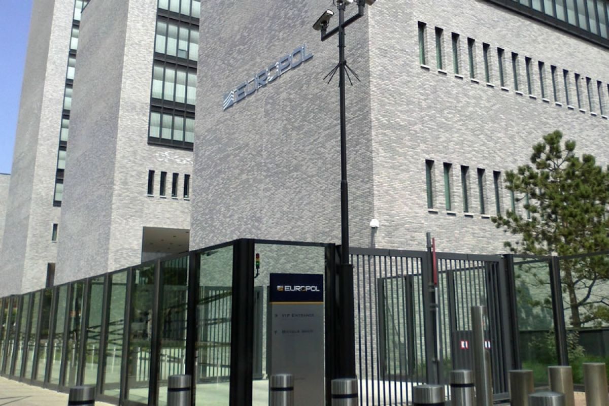 Europol Hauptsitz in Den Haag, Niederlande
