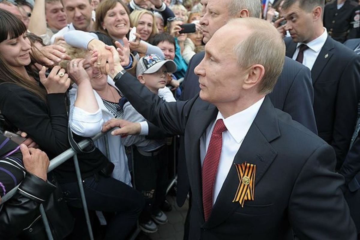 Putin in Sewastopol, Krim