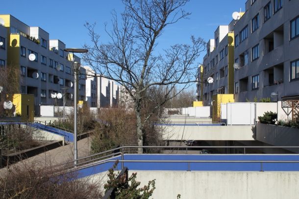 High-Deck-Siedlung in Berlin-Neukölln