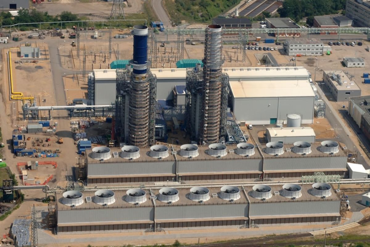 GuD-Kraftwerk im Chemiepark Knapsack