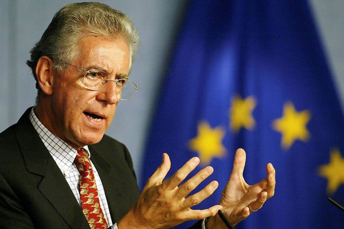 Mario Monti schlägt vor, dass die EU eigene Steuern erhebt.