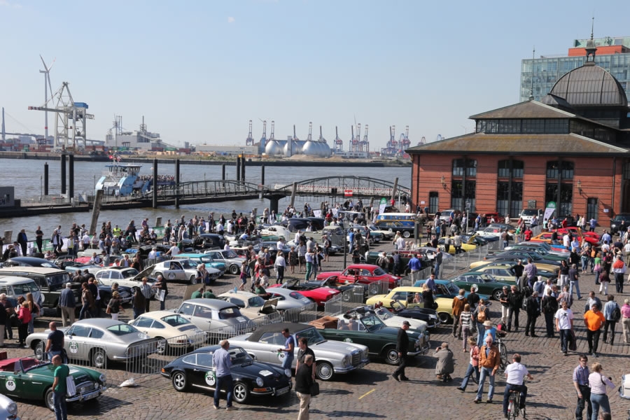 Die 9. Hamburg-Berlin-Klassik 2016 startet am 25. August am Hamburger Fischmarkt.