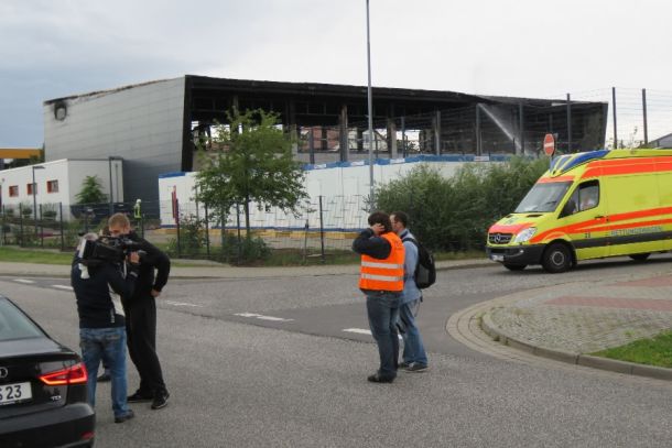 Brandanschlag auf geplante Flüchtlingsunterkunft in Nauen