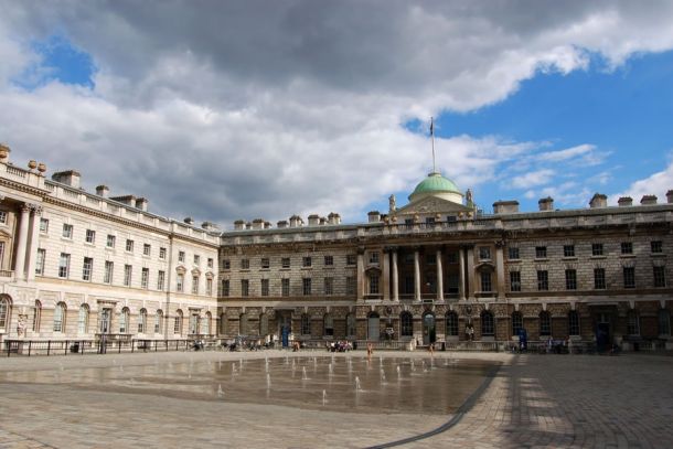 Der zentrale Innenhof von Somerset House