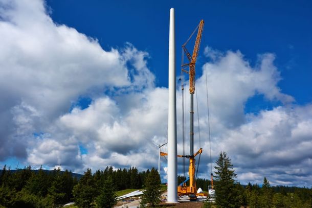 Windpark - Baustelle