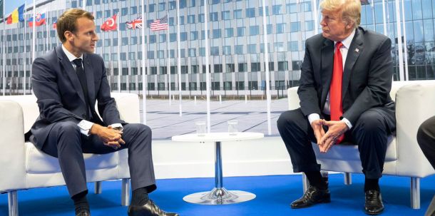 Emmanuel Macron und Donald Trump