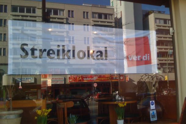 Die Dienstleistungsgewerkschaft Verdi hat sich im vergangenen Jahr mit Streiks zurückgehalten.