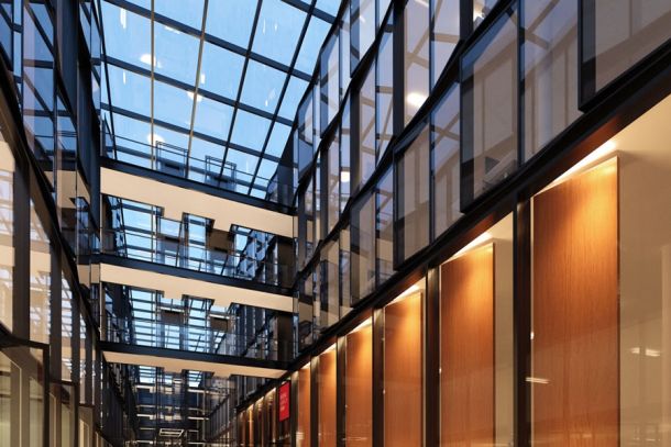 Visualisierung Lichthof des neuen Bucerius Kunst Forums