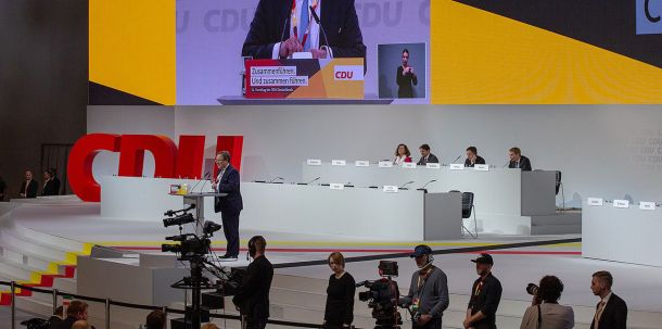 31 Parteitag der CDU Deutschlands in Hamburg