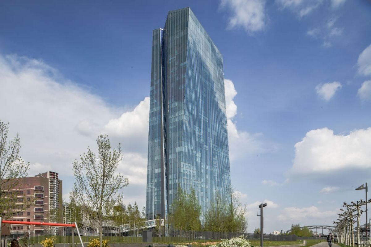 Europäische Zentralbank EZB in Frankfurt