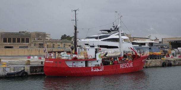 Die Seefuchs im Hafen von Valletta