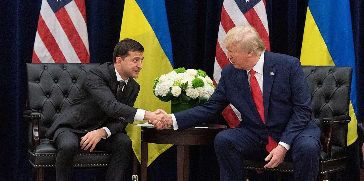 Wolodymyr Selenskyj und Donald Trump