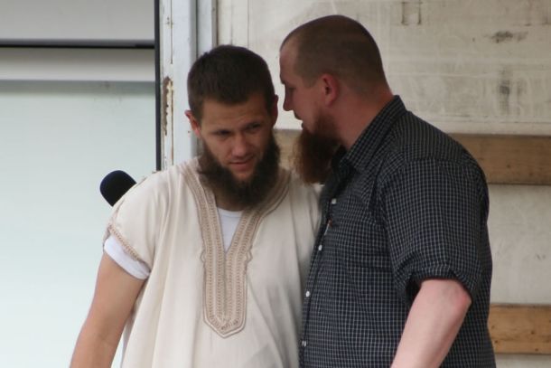 v.l. Sven Lau, Pierre Vogel