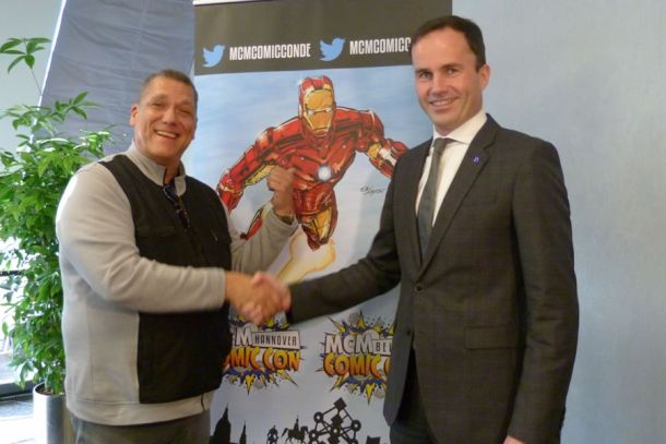 Bob Layton und Dr. Jochen Köckler