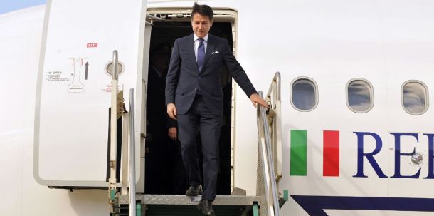 Italienische Premierminister Guiseppe Conte