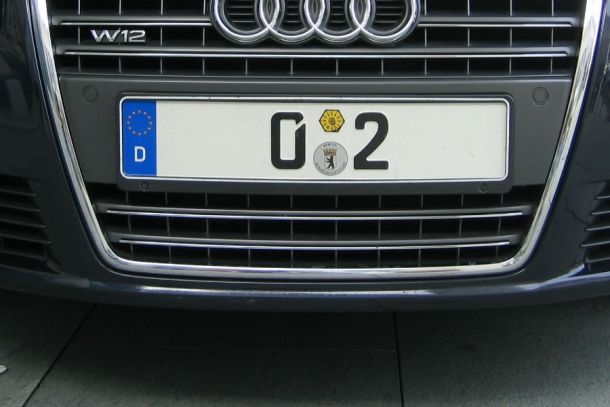 Dienstwagen der Bundeskanzlerin