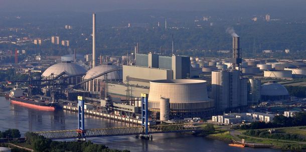 Steinkohlekraftwerk Moorburg in Hamburg-Moorburg