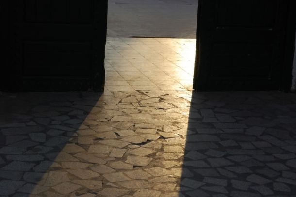 Eingang einer Moschee in Kasserine.