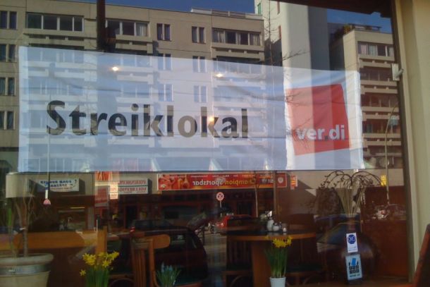 Die Dienstleistungsgewerkschaft Verdi hat sich im vergangenen Jahr mit Streiks zurückgehalten.