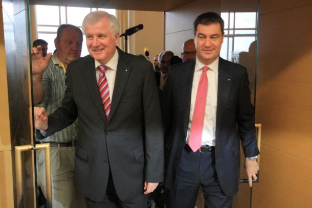 Horst Seehofer (CSU-Chef) und Markus Söder (CSU)