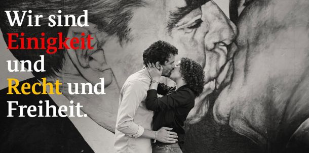 Ein Plakatmotiv der Kampagne für den Rechtsstaat