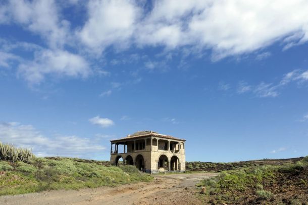 Bauruine einer Villa, Abades, Teneriffa, Spanien
