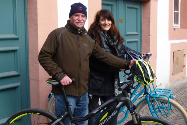 Edgar Berner und Julia Witter