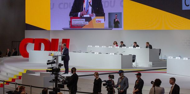 31 Parteitag der CDU Deutschlands in Hamburg