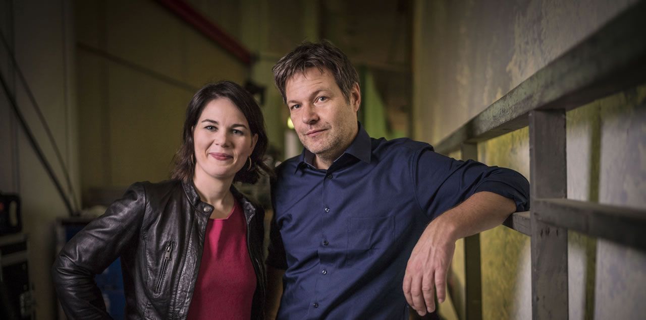 Annalena Baerbock und Robert Habeck
