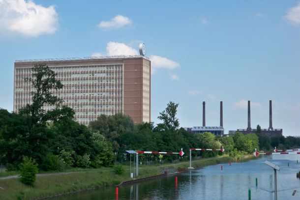 Wolfsburg, Verwaltungshochhaus der Volkswagen AG